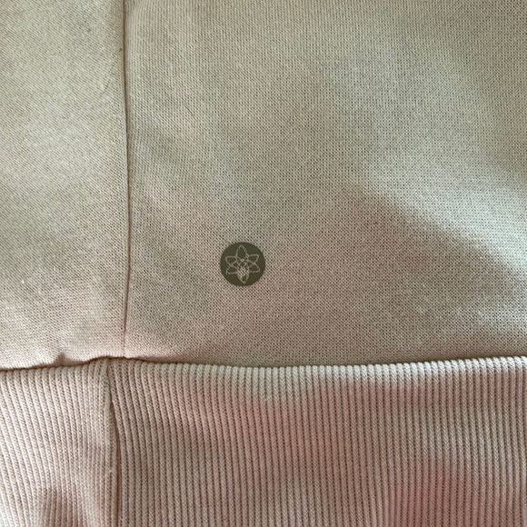 Gaiam Light Pink Mock Neck Pull Over Sweatshirt - Picture 5 of 5